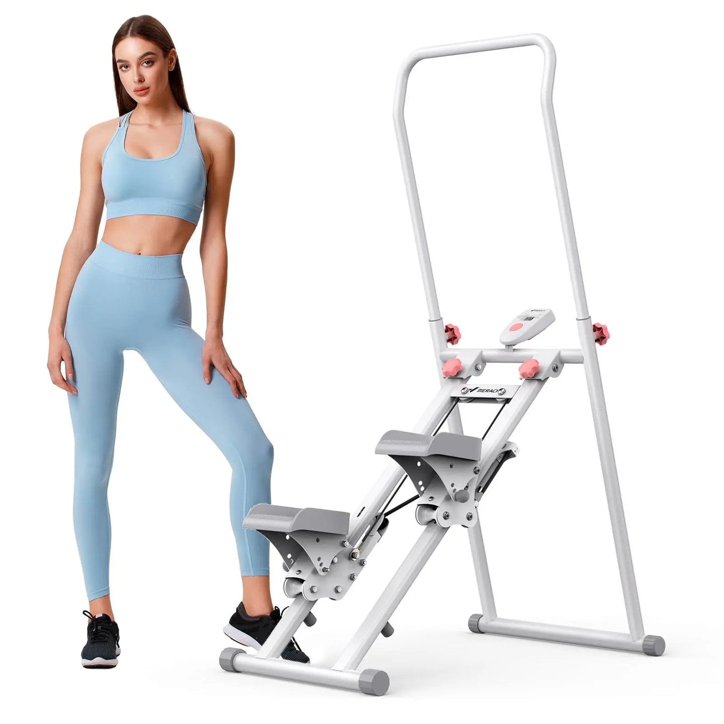 Compact Folding Stair Stepper Vertical Climber