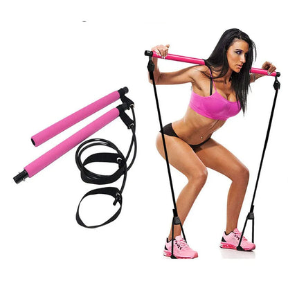 Portable Fitness Yoga Pilates Bar Stick