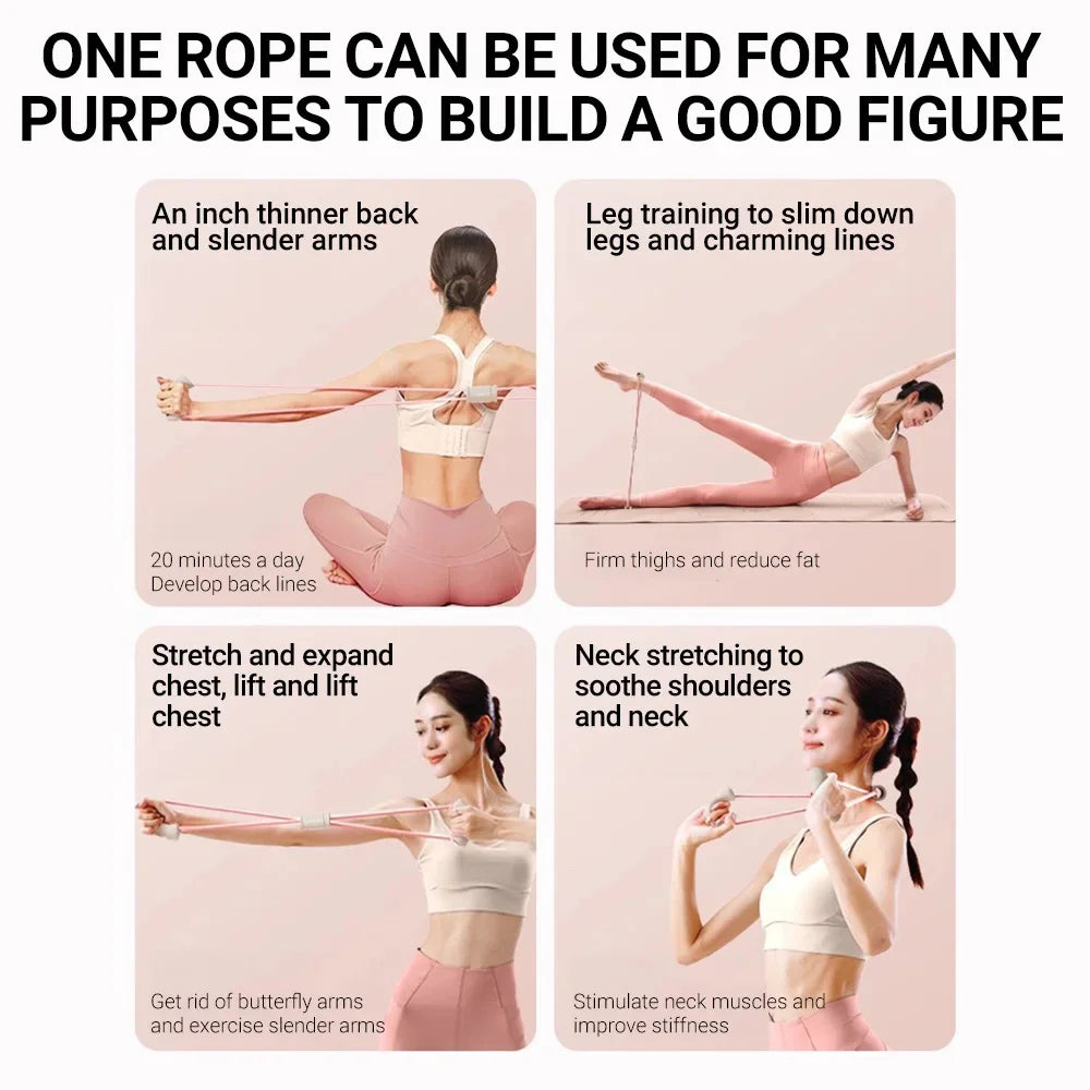 8-Shaped Yoga Resistance Band