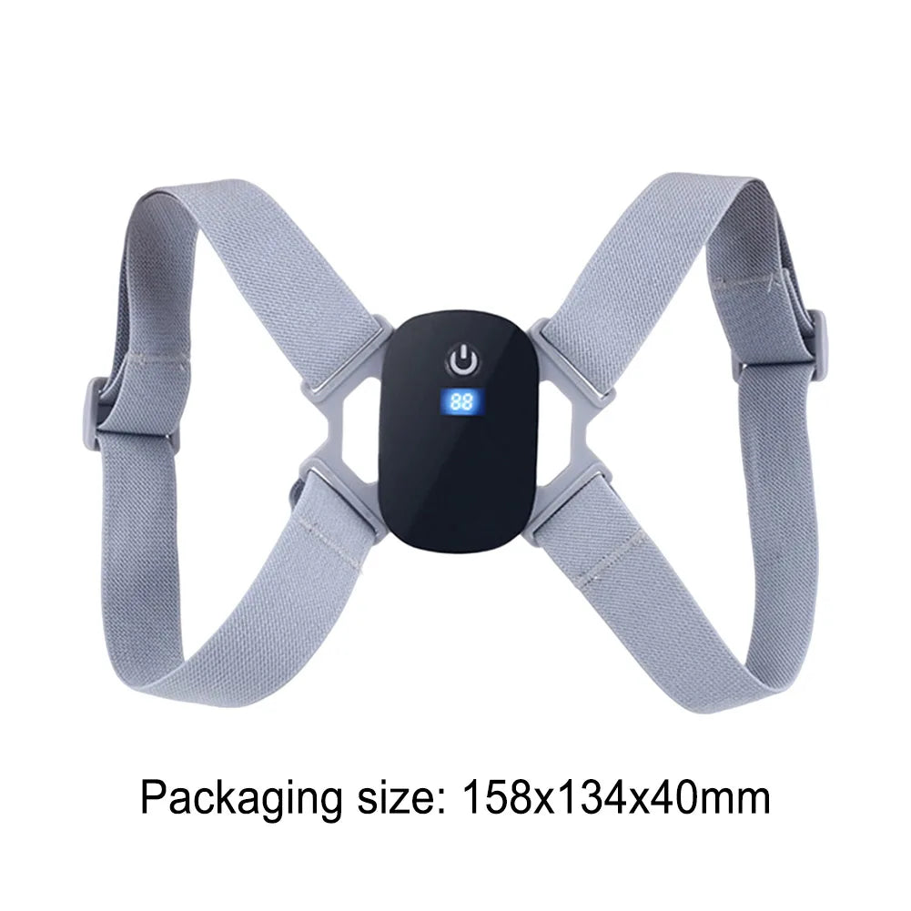 8-shaped Back Correction Belt Smart Sensor 400mAh Sitting Posture Corrector Vibration Reminder Adjustable for Children Adults