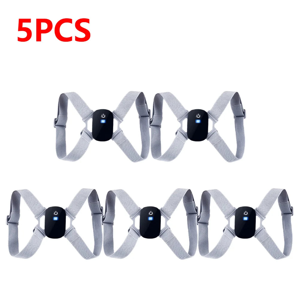 8-shaped Back Correction Belt Smart Sensor 400mAh Sitting Posture Corrector Vibration Reminder Adjustable for Children Adults