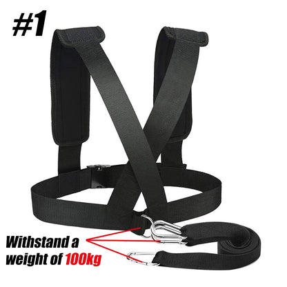 Sled Harness Resistance Rope