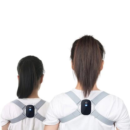 8-shaped Back Correction Belt Smart Sensor 400mAh Sitting Posture Corrector Vibration Reminder Adjustable for Children Adults