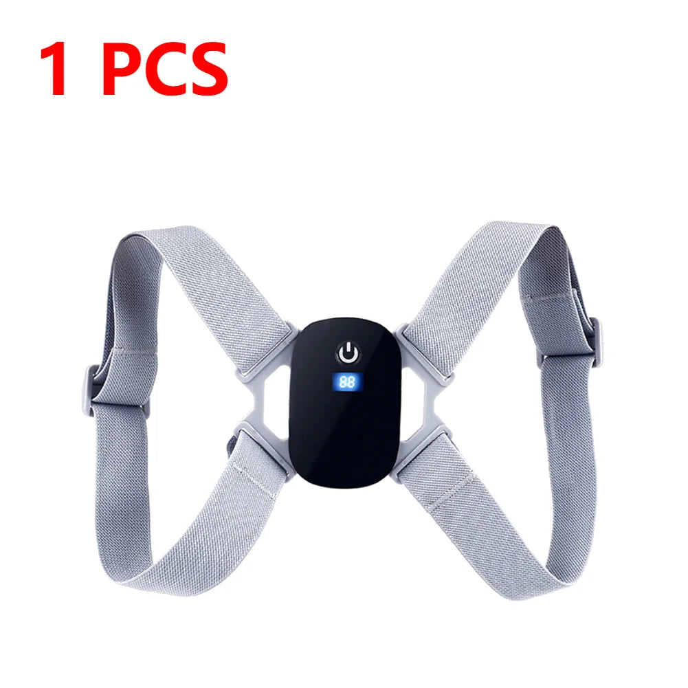 8-shaped Back Correction Belt Smart Sensor 400mAh Sitting Posture Corrector Vibration Reminder Adjustable for Children Adults