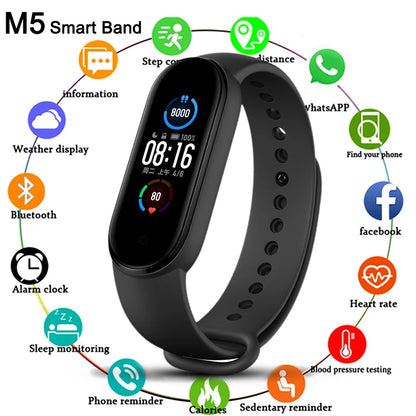 M5 Smart Band Waterproof Fitness Watch