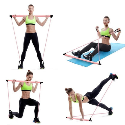 Portable Fitness Yoga Pilates Bar Stick