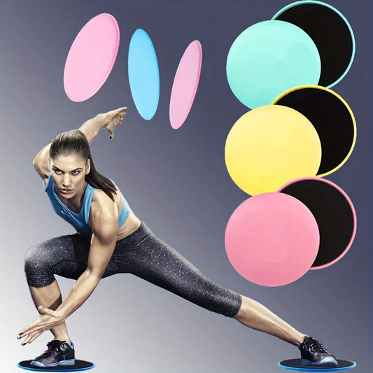 2pcs Yoga Sliding Discs