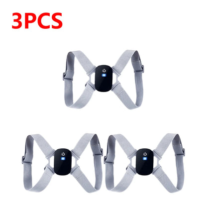 8-shaped Back Correction Belt Smart Sensor 400mAh Sitting Posture Corrector Vibration Reminder Adjustable for Children Adults