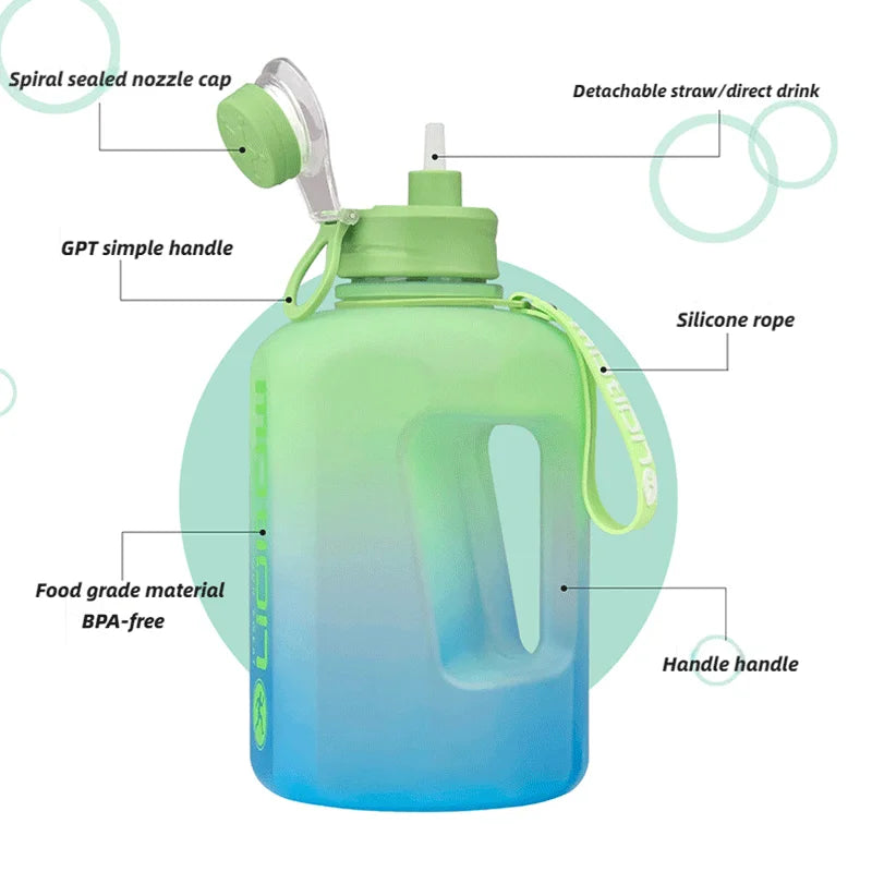 2.2L Gradient Sports Water Bottle