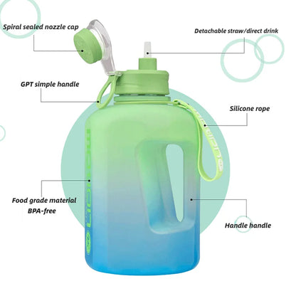 2.2L Gradient Sports Water Bottle