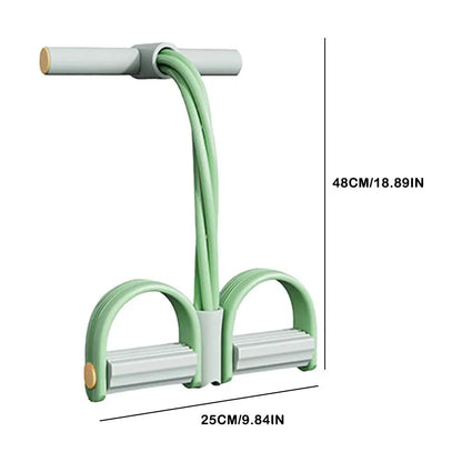Six Tube Pedal Tensioner Resistance Band