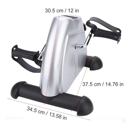 New Pedal Exerciser Pedal Exerciser Portable Hand Foot Pedal Trainer Exerciser Exercise Tool for Gym Indoor Pedal Trainer