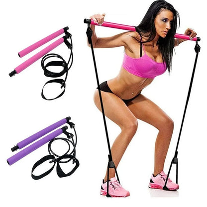 Portable Fitness Yoga Pilates Bar Stick